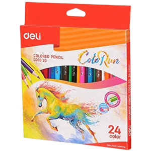 עפרונות ציבעוניים דלי