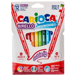 12 טושי קריוקה דו צדדי