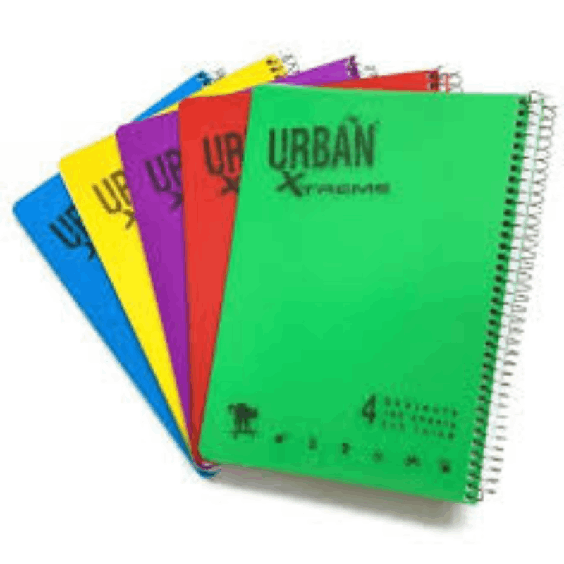 מחברת ספירלה שורה 4 נושאים