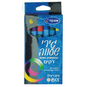 גירי שעווה 6 יחידות