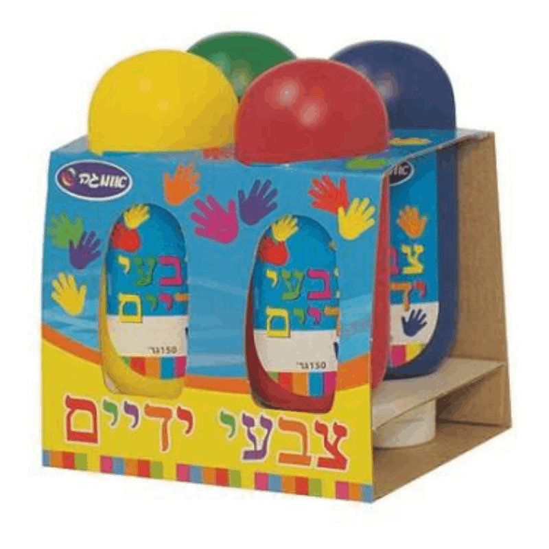 סט 4 שפורפרות צבעי ידיים