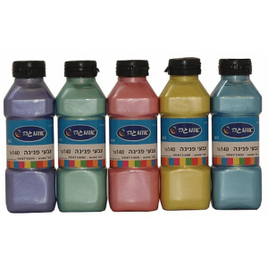 סט גואש 5 צבעים פנינה