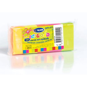 פלסטלינה צבעים זוהרים