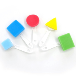 חותמות ספוג צורות עם ידית אחיזה