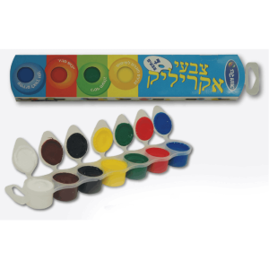 שרשרת צבעי אקריליק