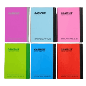 מחברת אלפון כריכה קשה A4 במגוון צבעים קמפוס