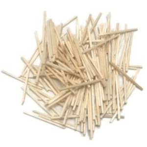 600 יחידות גפרורים עץ טבעי